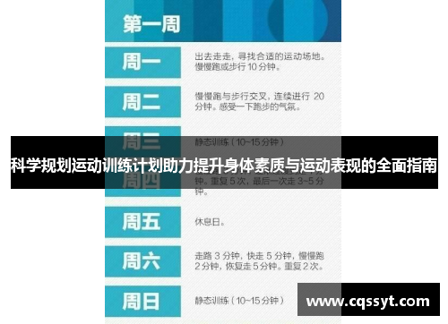 科学规划运动训练计划助力提升身体素质与运动表现的全面指南