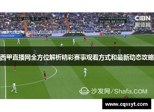 西甲直播网全方位解析精彩赛事观看方式和最新动态攻略